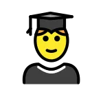 Man Student SVG Icon